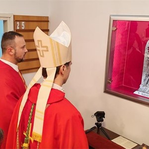 Biskup Kovač predvodio misno slavlje prigodom Dana Vojne kapelanije "Bl. Alojzije Stepinac" u Karlovcu